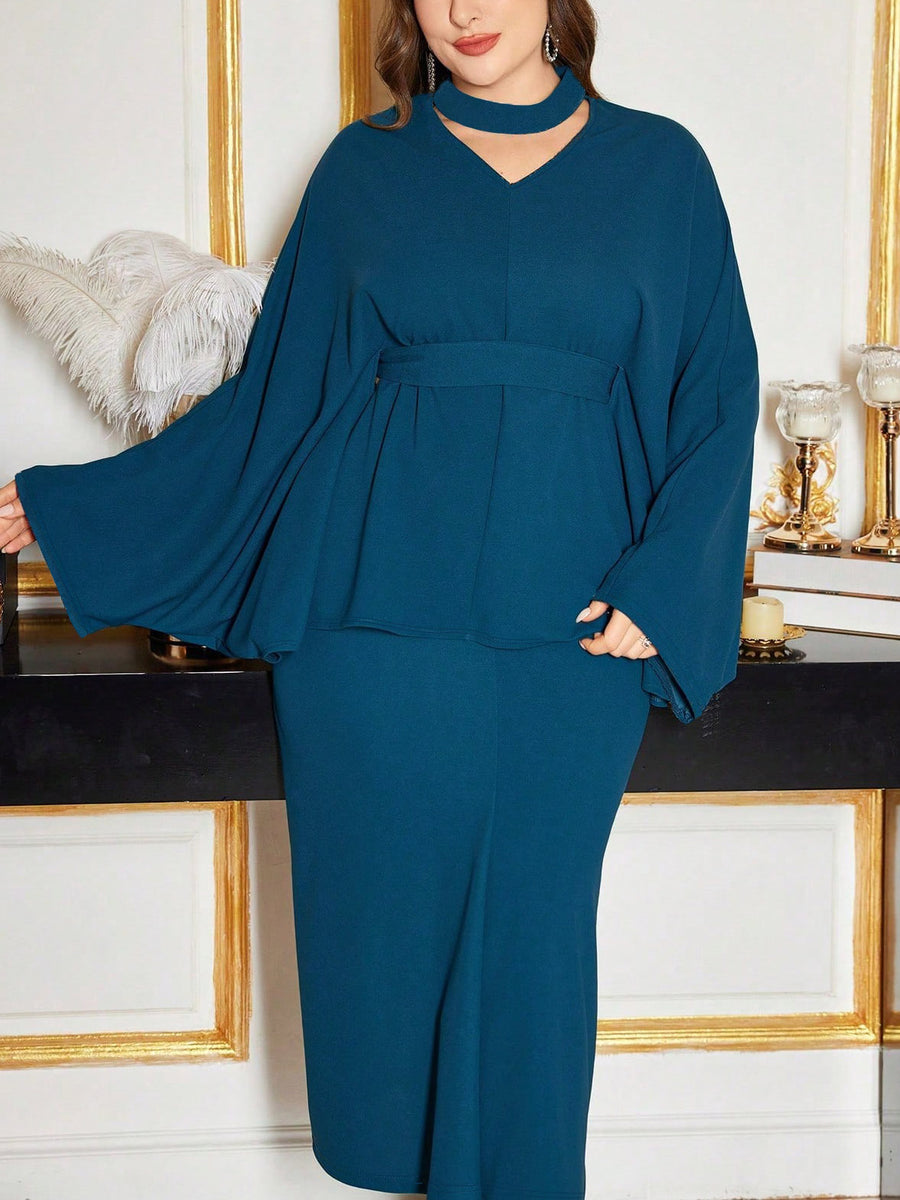 Glam Two-Piece Skirt Set