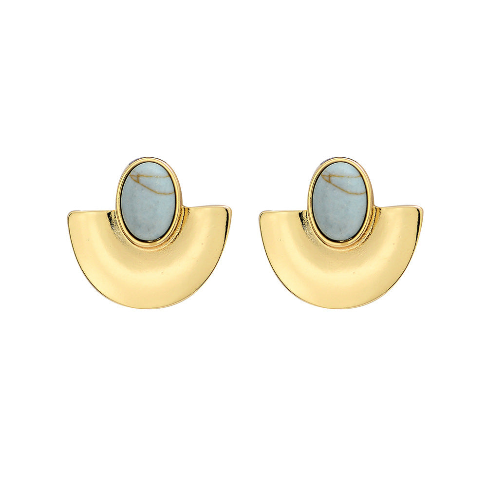 Egyptian Retro Geometric  Earrings