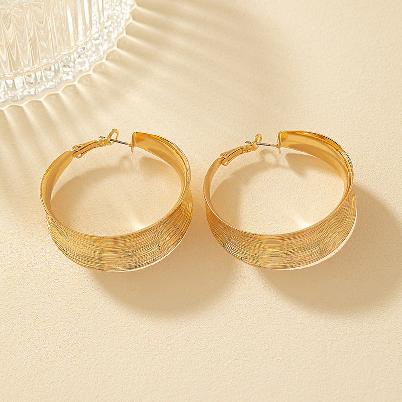 Creative Cool Big Circle Earrings