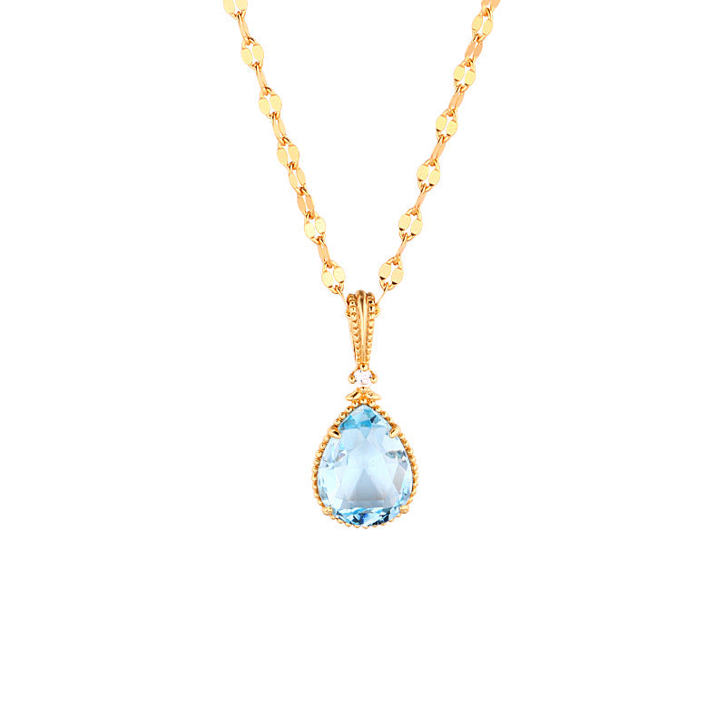 Natural Toppa Lips Necklace