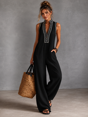 Comfy & Cool Linen-blend Jumpsuit