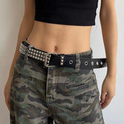 Sexy Punk Bullet Black Belt