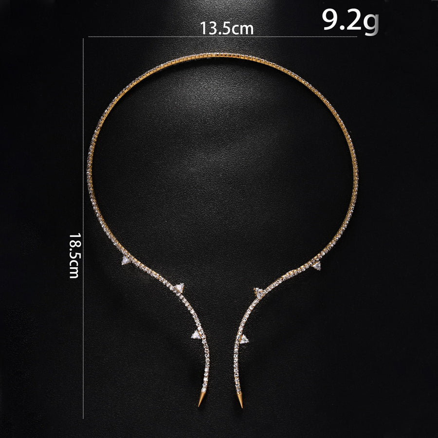 Unique Rhinestone Necklace