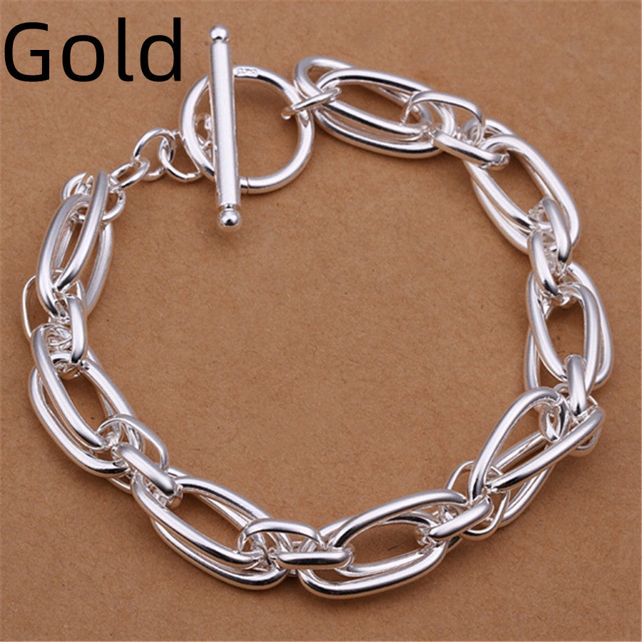 Stylish 925 Silver Plated Bracelet