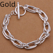 Stylish 925 Silver Plated Bracelet