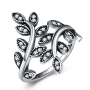 Tree of Life Black Ring