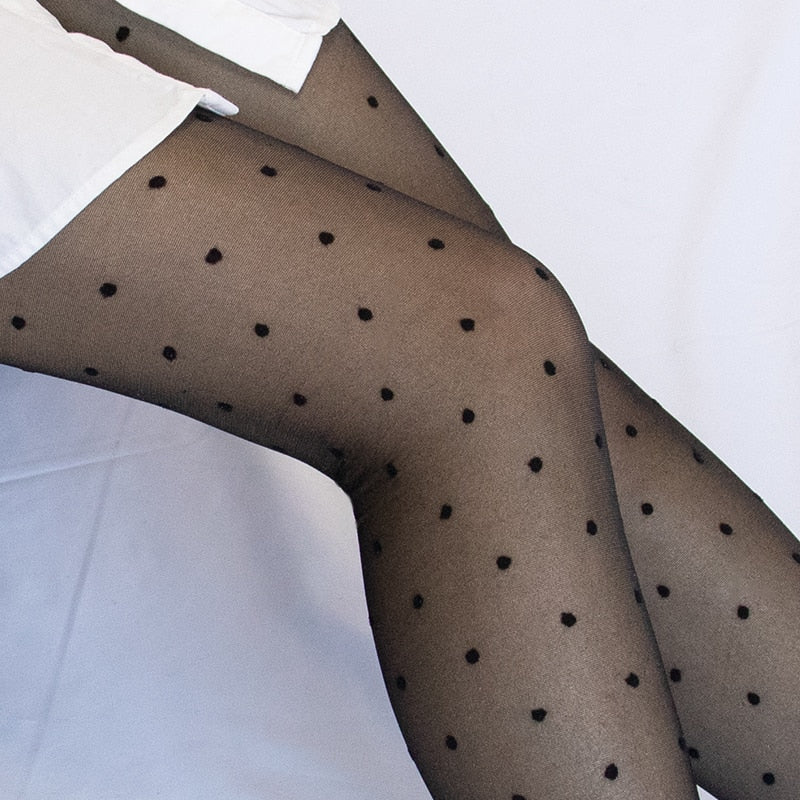 Jacquard stockings