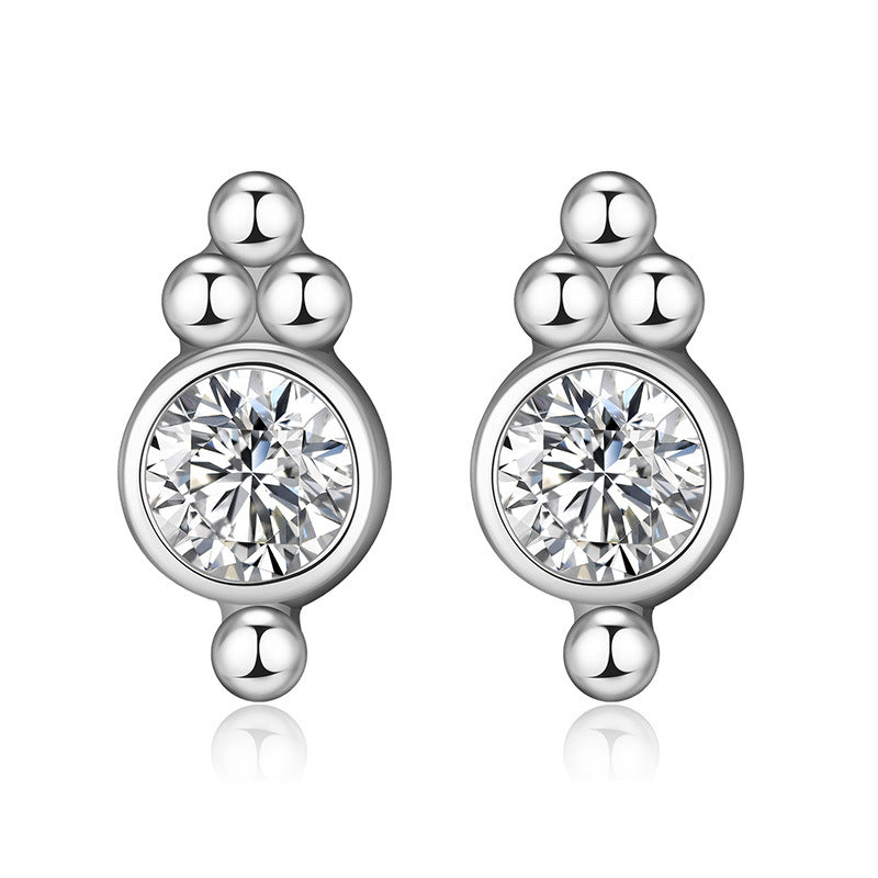 925 sterling silver-plated super-classic earrings