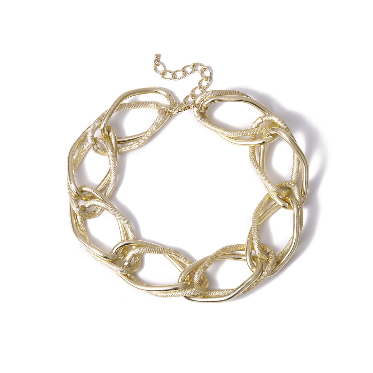 Unique Personality Glossy Frosted Necklace