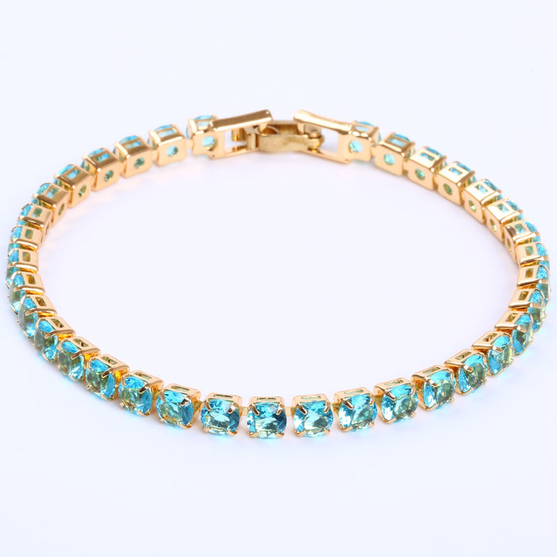 Crystal Ice Cubic Zirconia Stylish Bracelet