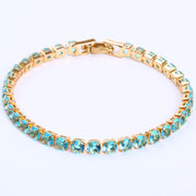 Crystal Ice Cubic Zirconia Stylish Bracelet
