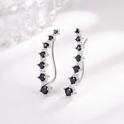 Dipper Zircon Stud Cool Earrings