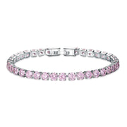 Crystal Ice Cubic Zirconia Stylish Bracelet