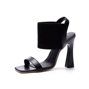 Sexy Elastic Strap High Heel Sandals