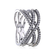Vintage Cross Sterling Silver Stylish Ring