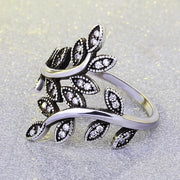 Tree of Life Black Ring