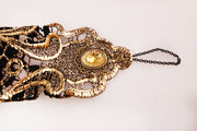 Sexy Vintage gold lace glove