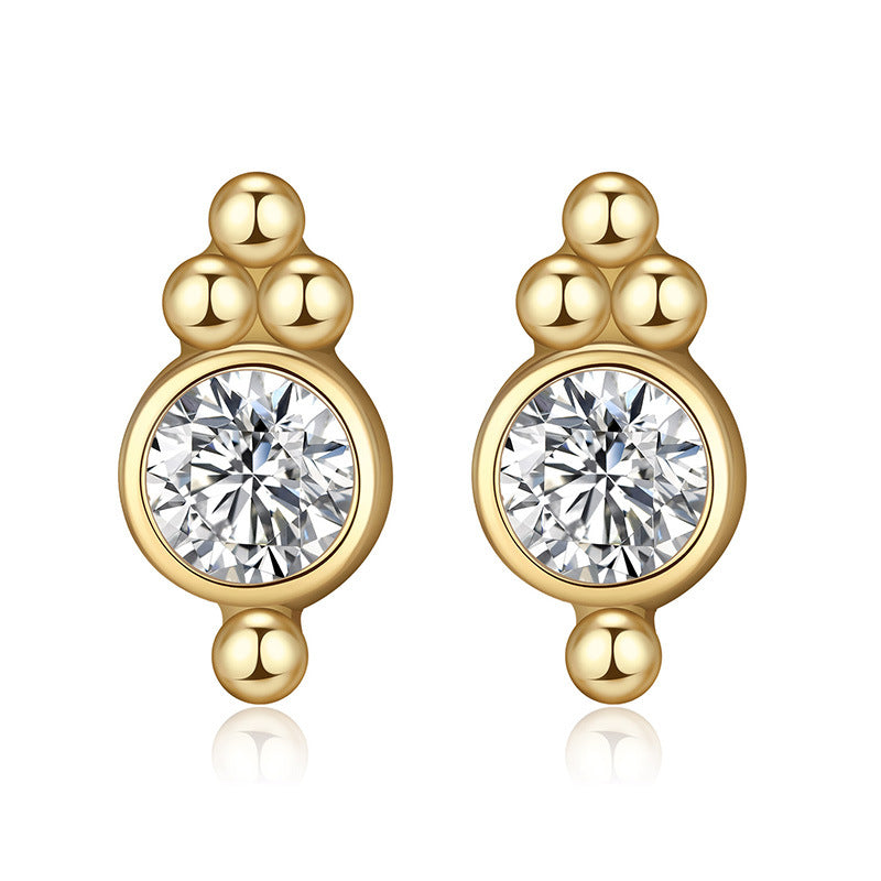 925 sterling silver-plated super-classic earrings