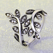 Tree of Life Black Ring