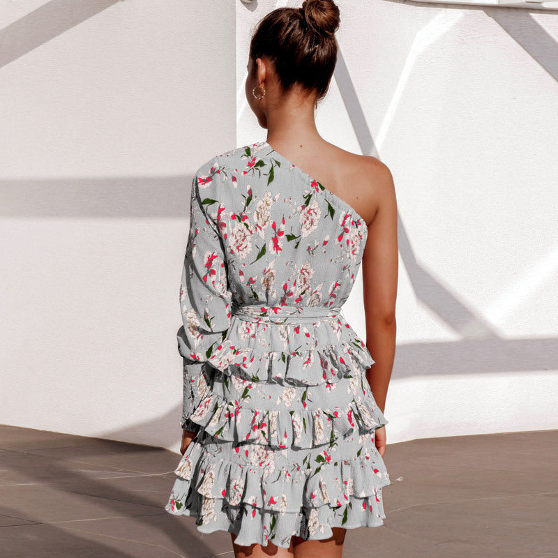 Ever So Sweet - Sexy One Shoulder Light Summer Dress