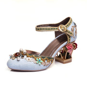 Elegant Vintage Wedding Sandals