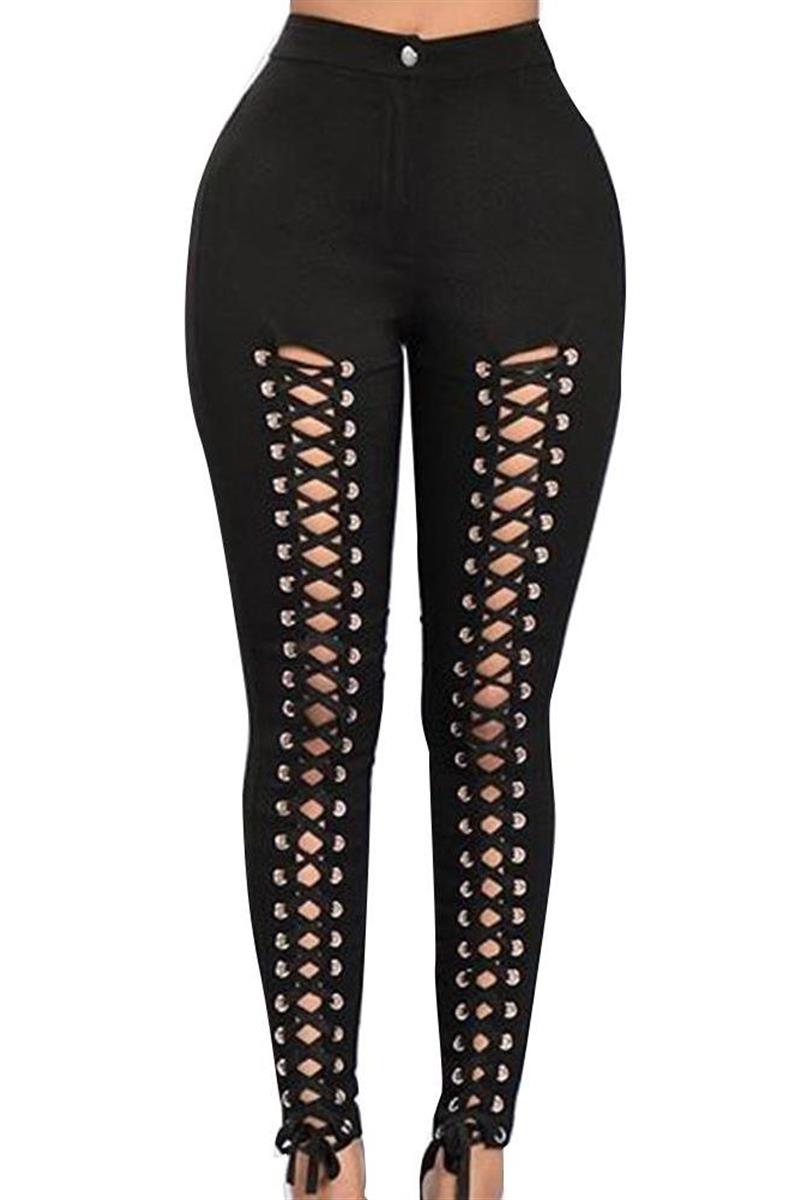 Hollow Lace Sexy Leggings