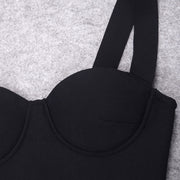 Elegant Little Sexy Black Bandage Dress