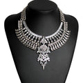 Alloy Diamond-style Crystal Necklace