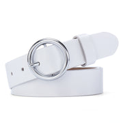 Round Buckle Classic Belt