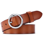 Round Buckle Classic Belt