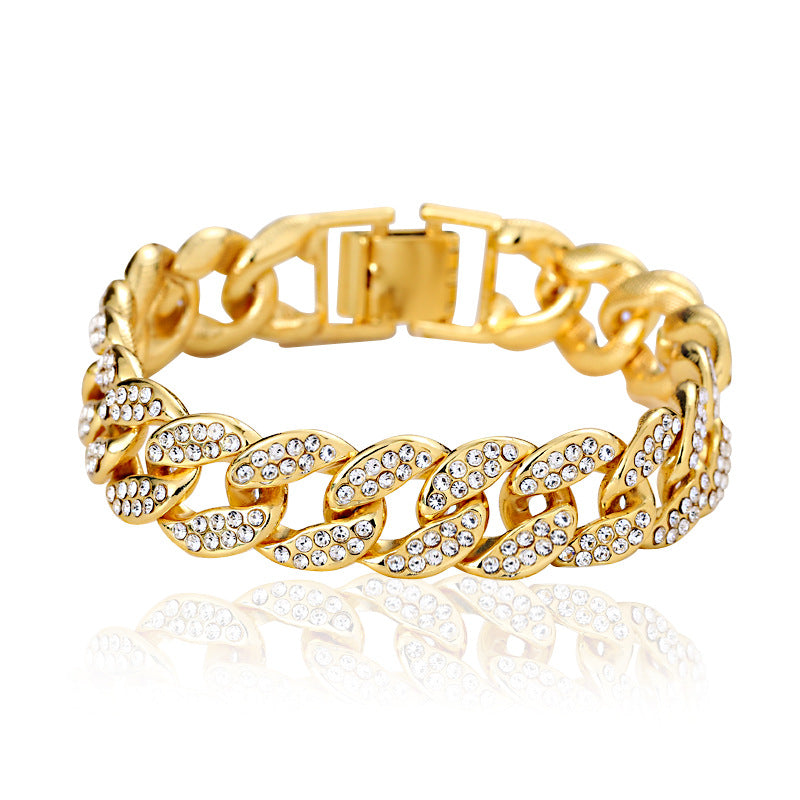 Cuban Thick Link Chain Luxury Bracelet