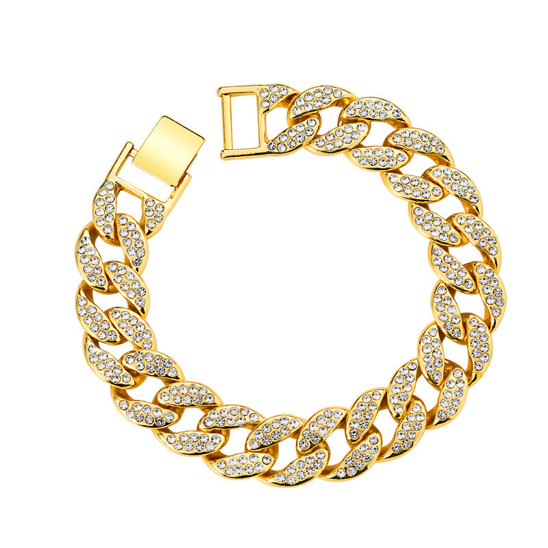 Cuban Thick Link Chain Luxury Bracelet