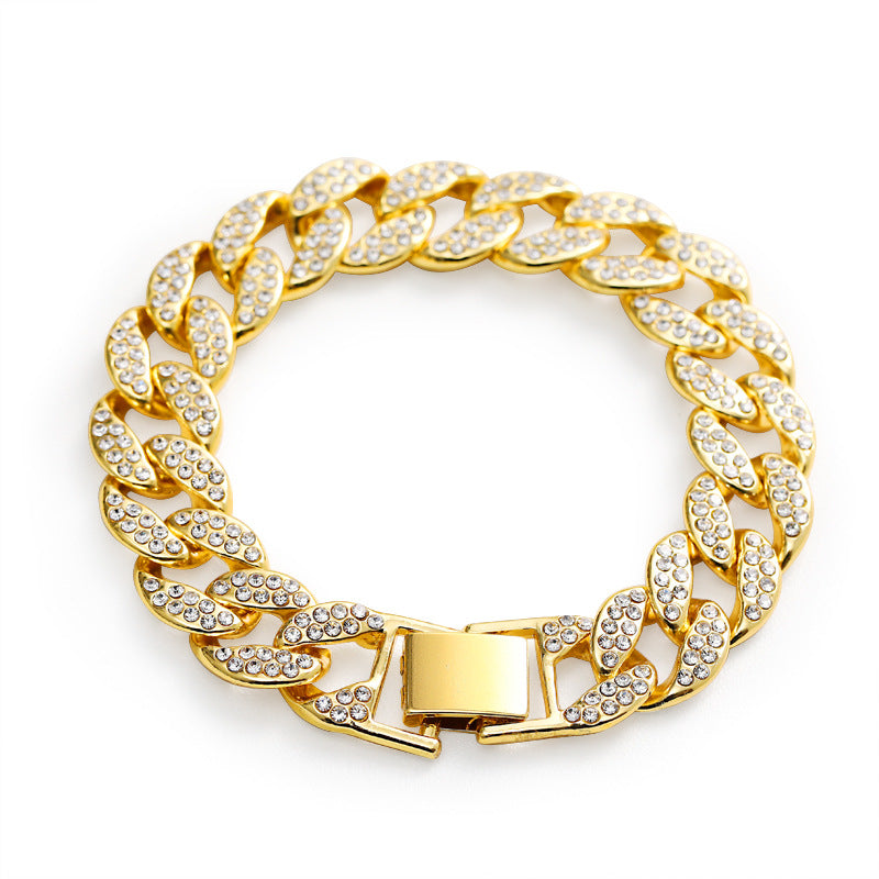 Cuban Thick Link Chain Luxury Bracelet