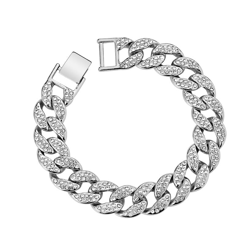 Cuban Thick Link Chain Luxury Bracelet