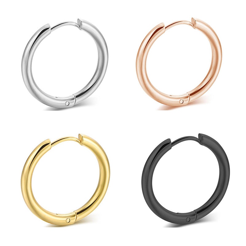 Cool Circle Classic Earrings