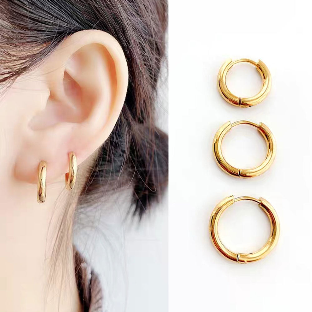 Cool Circle Classic Earrings