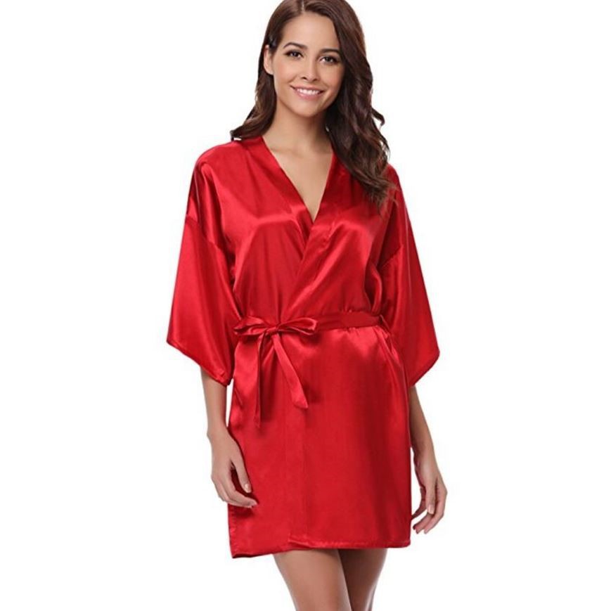 Kimono Style Silky & Sexy Robe