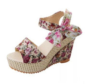 Sexy Korean Style Waterproof Platform Heel Sandals