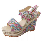 Sexy Korean Style Waterproof Platform Heel Sandals