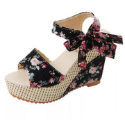 Sexy Korean Style Waterproof Platform Heel Sandals