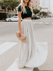 High Waist Long Sexy Skirt