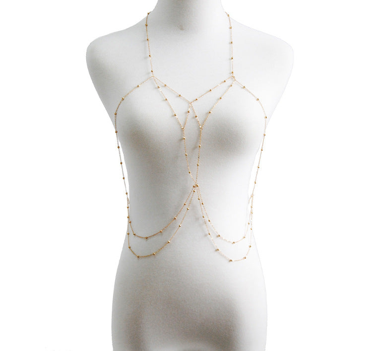 Multi-layer Round Bead Sexy Chain