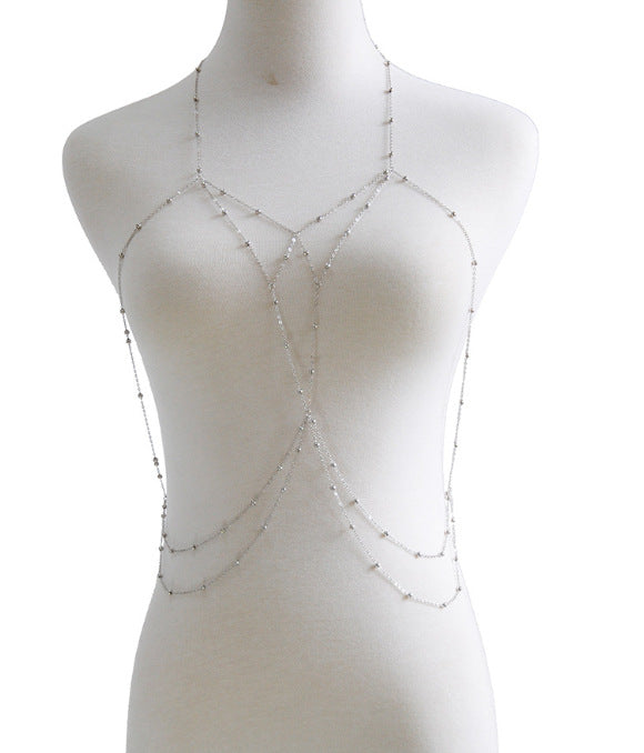 Multi-layer Round Bead Sexy Chain