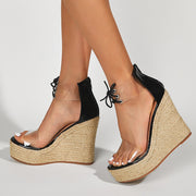 Chic Rope Wedge Sandals