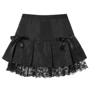 Lace Trim Sexy & Cute Skirt