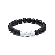Tiger Eye Stone Volcanic Bracelet