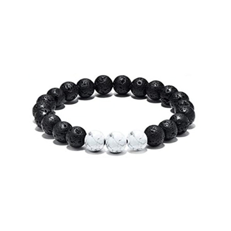 Tiger Eye Stone Volcanic Bracelet