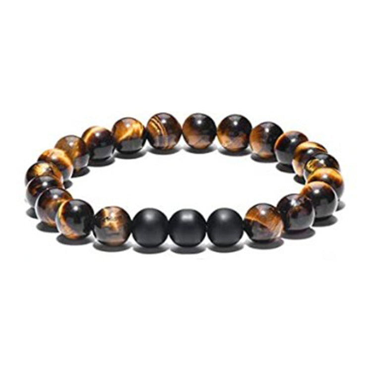 Tiger Eye Stone Volcanic Bracelet