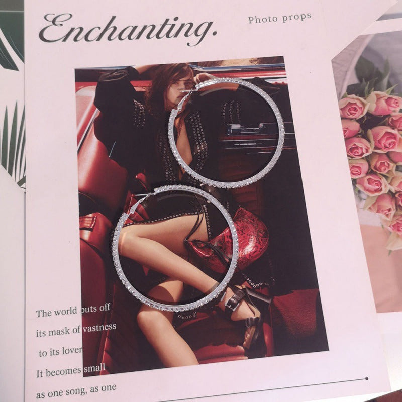 Big Sexy Circle Earrings