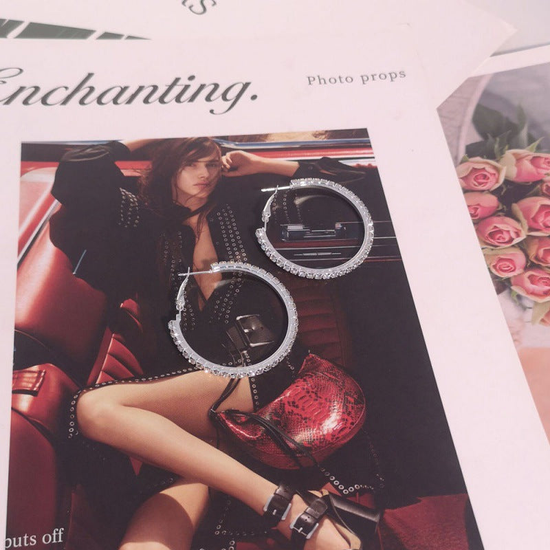 Big Sexy Circle Earrings
